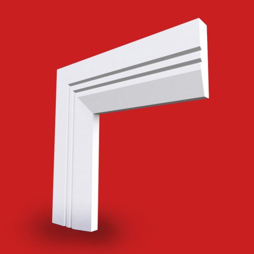 Chamfer Square V Grooved 2 architrave