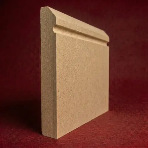 Edge C Grooved MDF Skirting