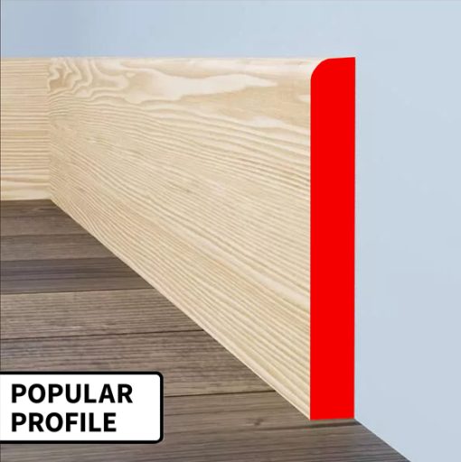 bullnose pine skirting board from skirting king