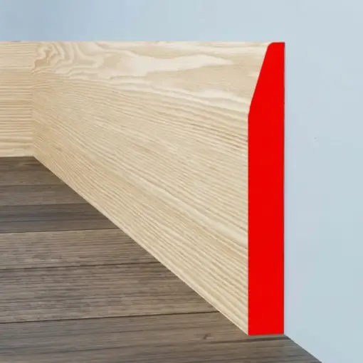 Chamfered Round Pine Skirting