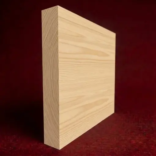 Square Edge Pine Skirting