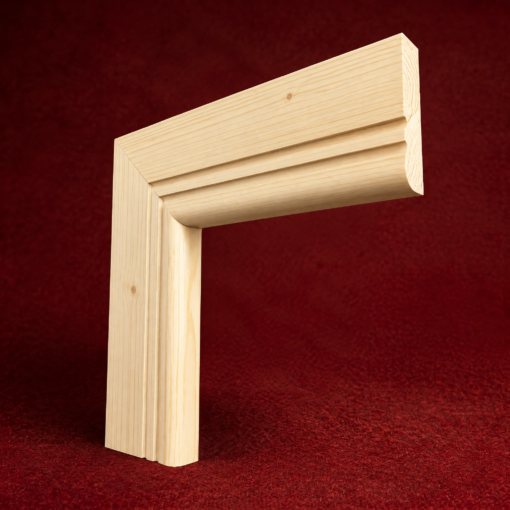 Bullnose C Grooved 2 Pine Architrave