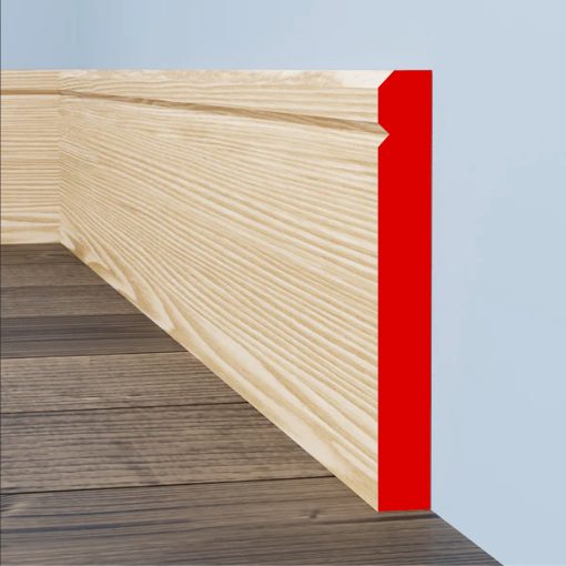 edge v grooved pine skirting board skirting king