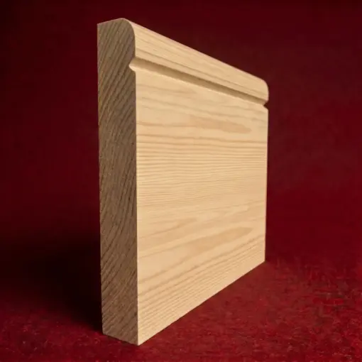 Bullnose V Grooved Pine Skirting