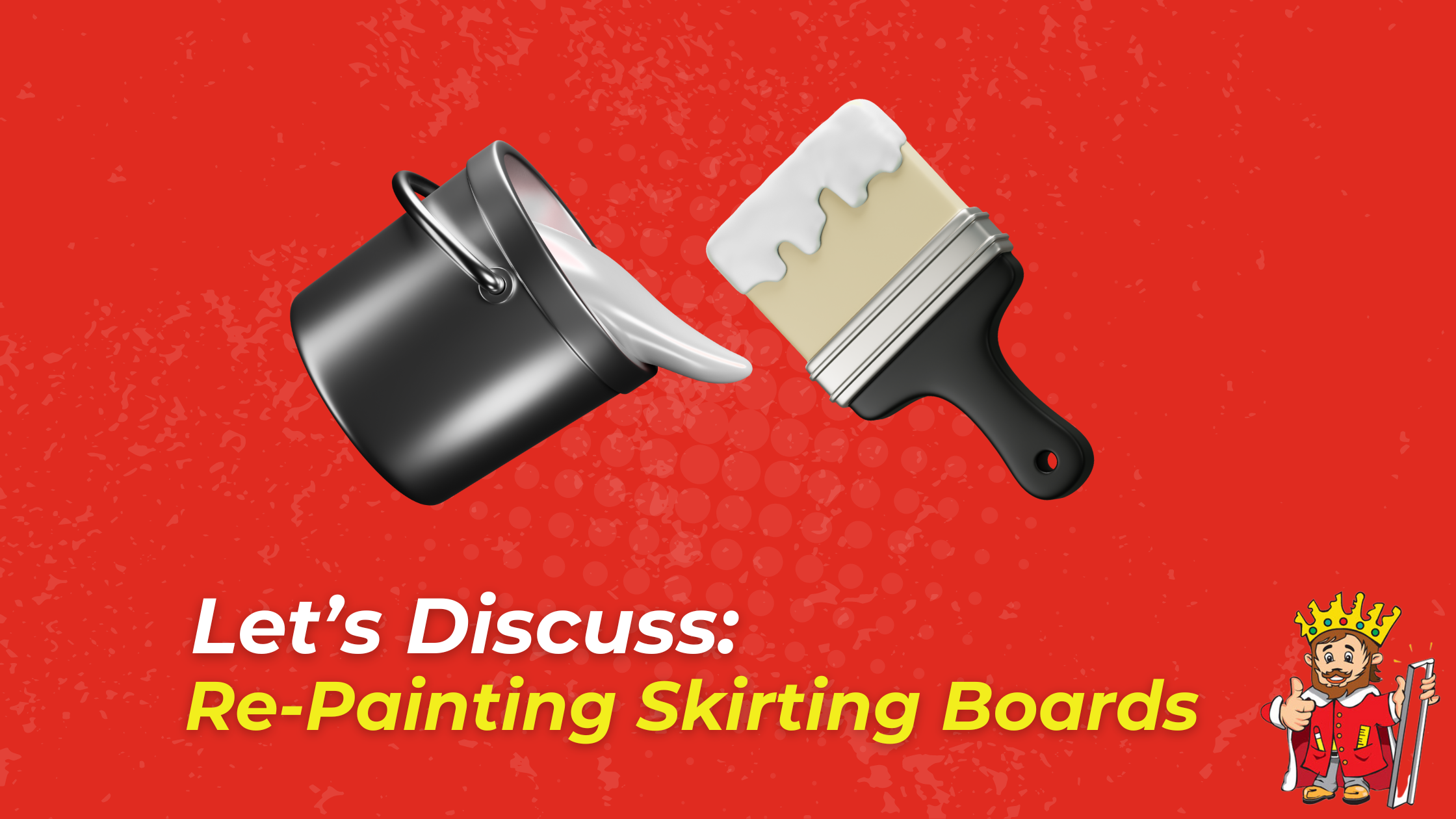 repainting skirting banner